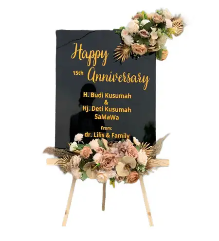 Papan Bunga Akrilik Waled Kota